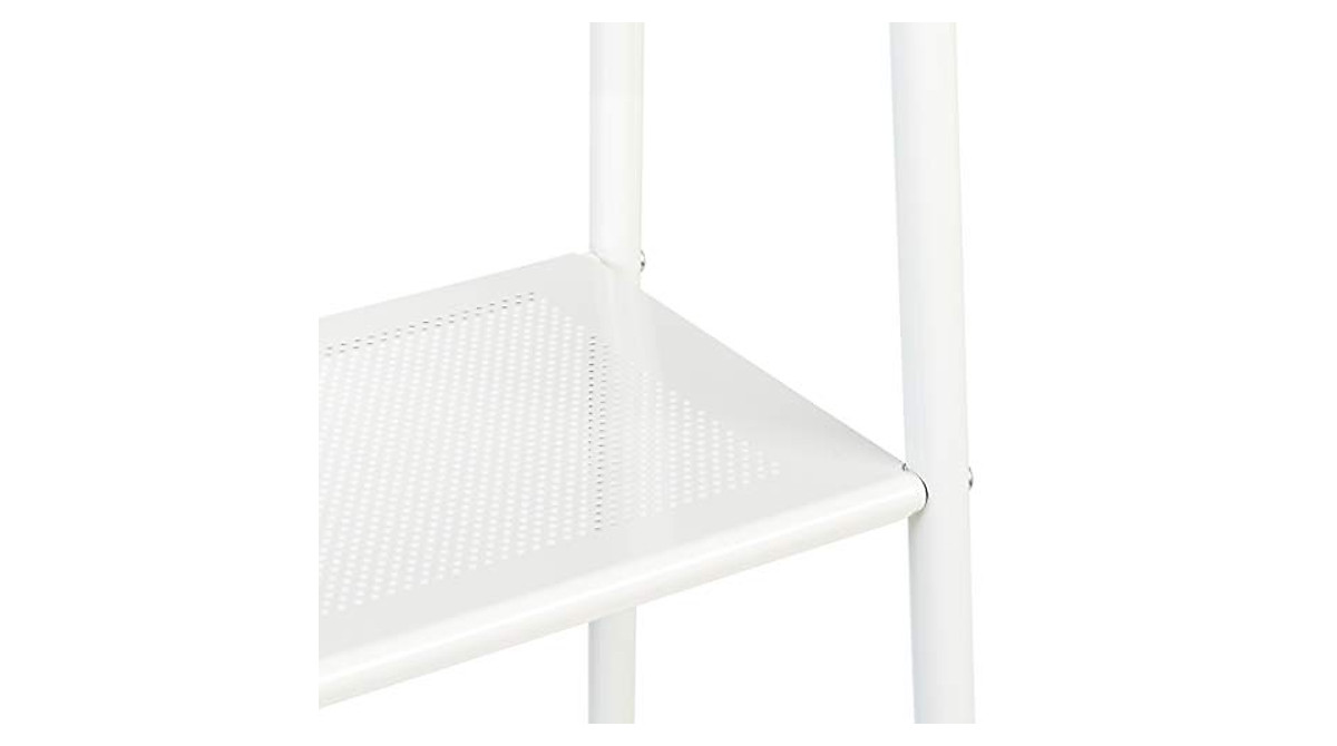 IRIS USA Versatile Clothes Rack with 4 Metal Shelves