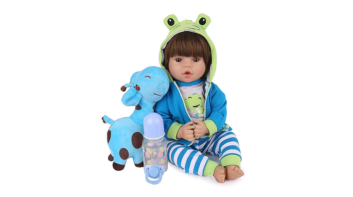 CHAREX Realistic Reborn Baby Doll - 18 Inch Toddler Gift Set