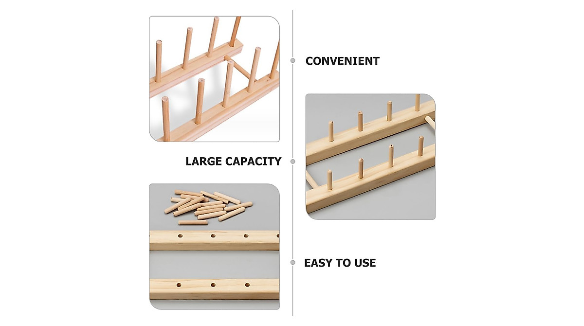 NUOBESTY Sewing Storage Rack - Organize Threads Easily
