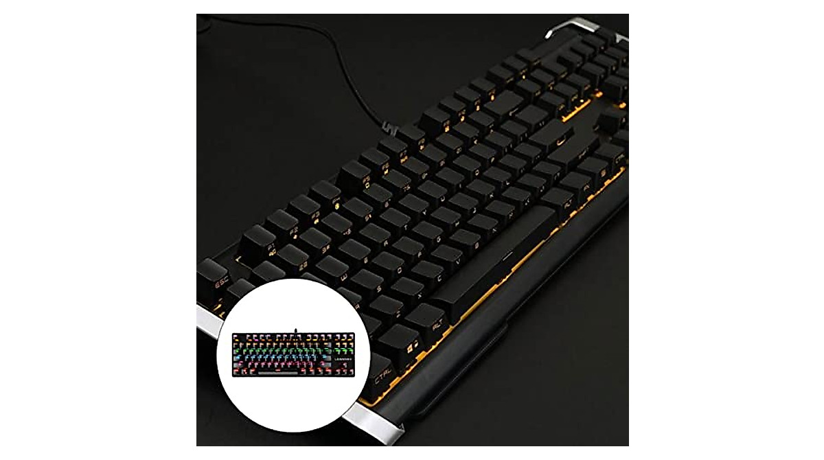 SOLUSTRE Gaming Mechanical Keyboard with RGB Backlight