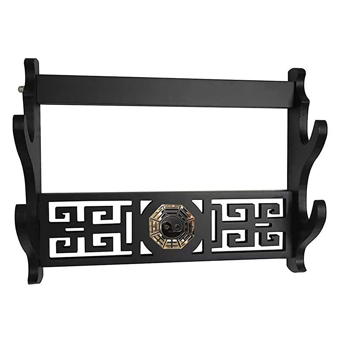 Stylish 2-Tier Samurai Sword Holder Display Rack