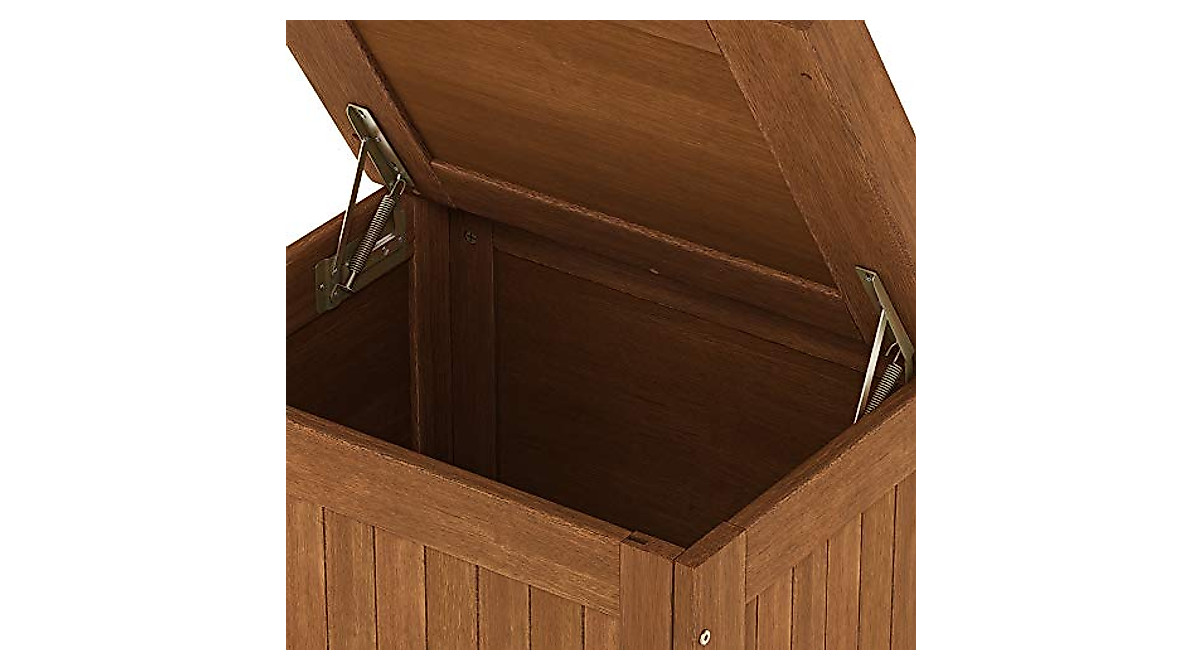 Furinno Tioman Outdoor Hardwood Storage Box | Weatherproof & Stylish