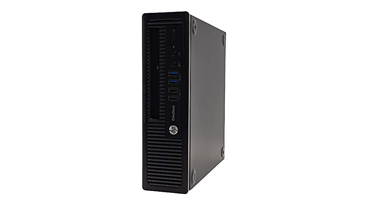 HP EliteDesk 800 G1 Mini PC with 23.6 FHD Monitor & Windows 10