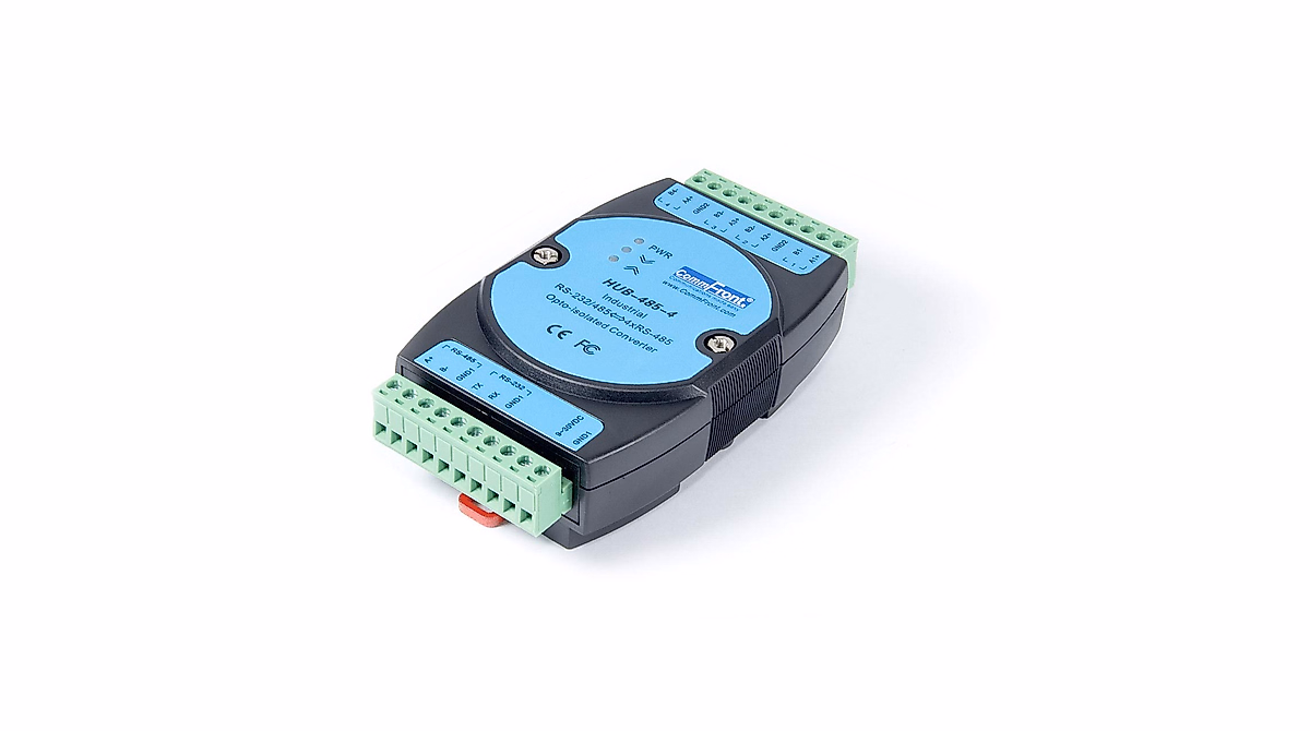 COMMFRONT RS485 Opto-Isolated Hub - 2500V Isolation & More