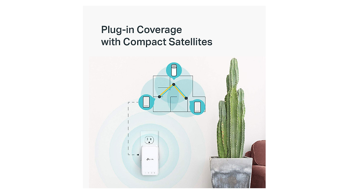 TP-Link Deco M3 3-Pack Mesh WiFi System - Up to 4500 sq ft Coverage