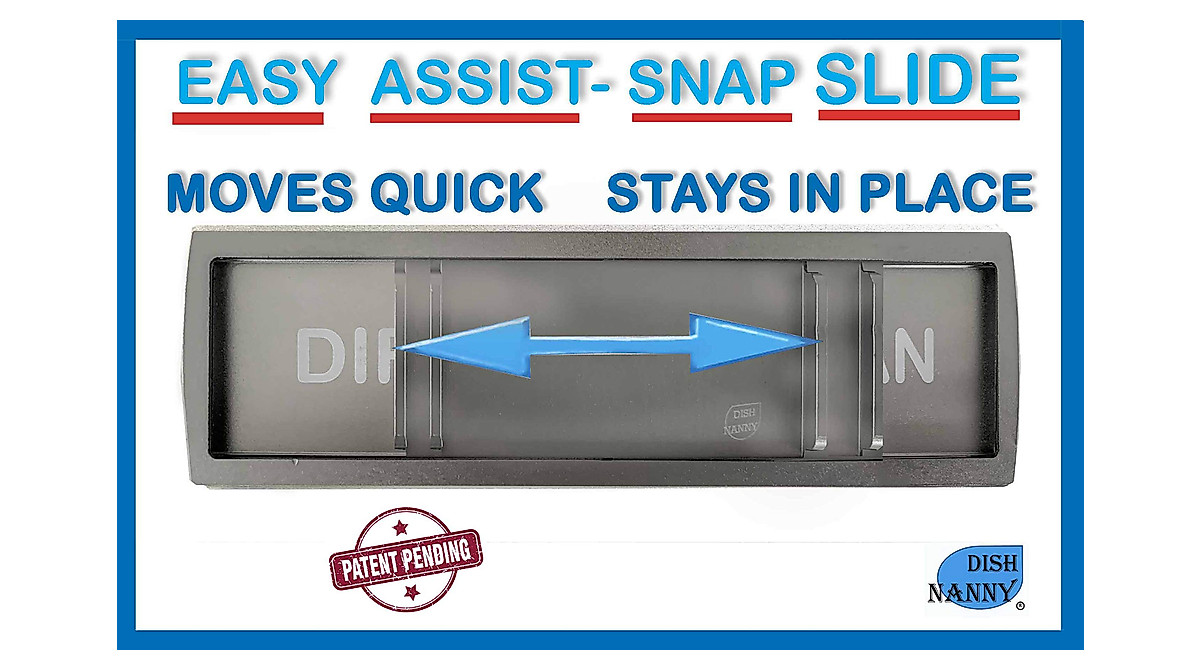 Stylish Metal Dishwasher Magnet | Clear Clean/Dirty Indicator