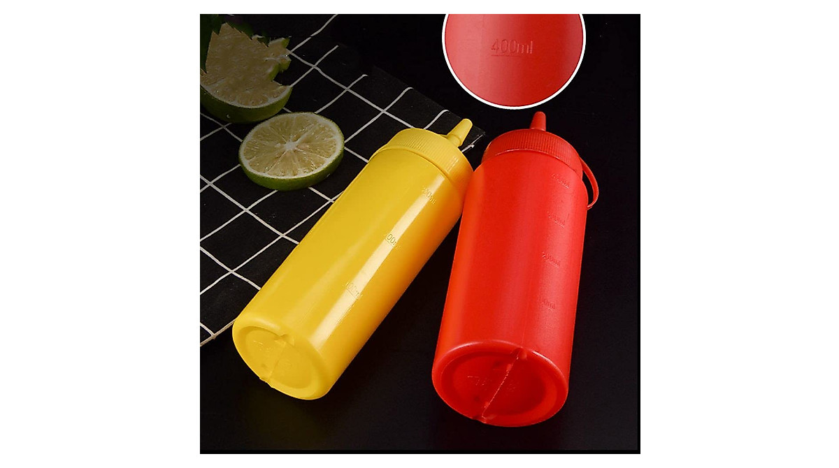 Plastic Squeeze Bottle - Leak-proof Kitchen Gadget