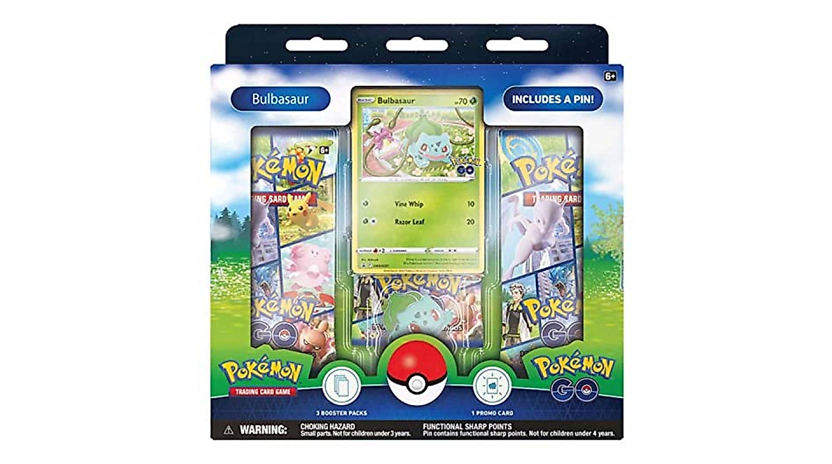 Pokemon TCG Go Pin Collection - Bulbasaur | Collect & Play