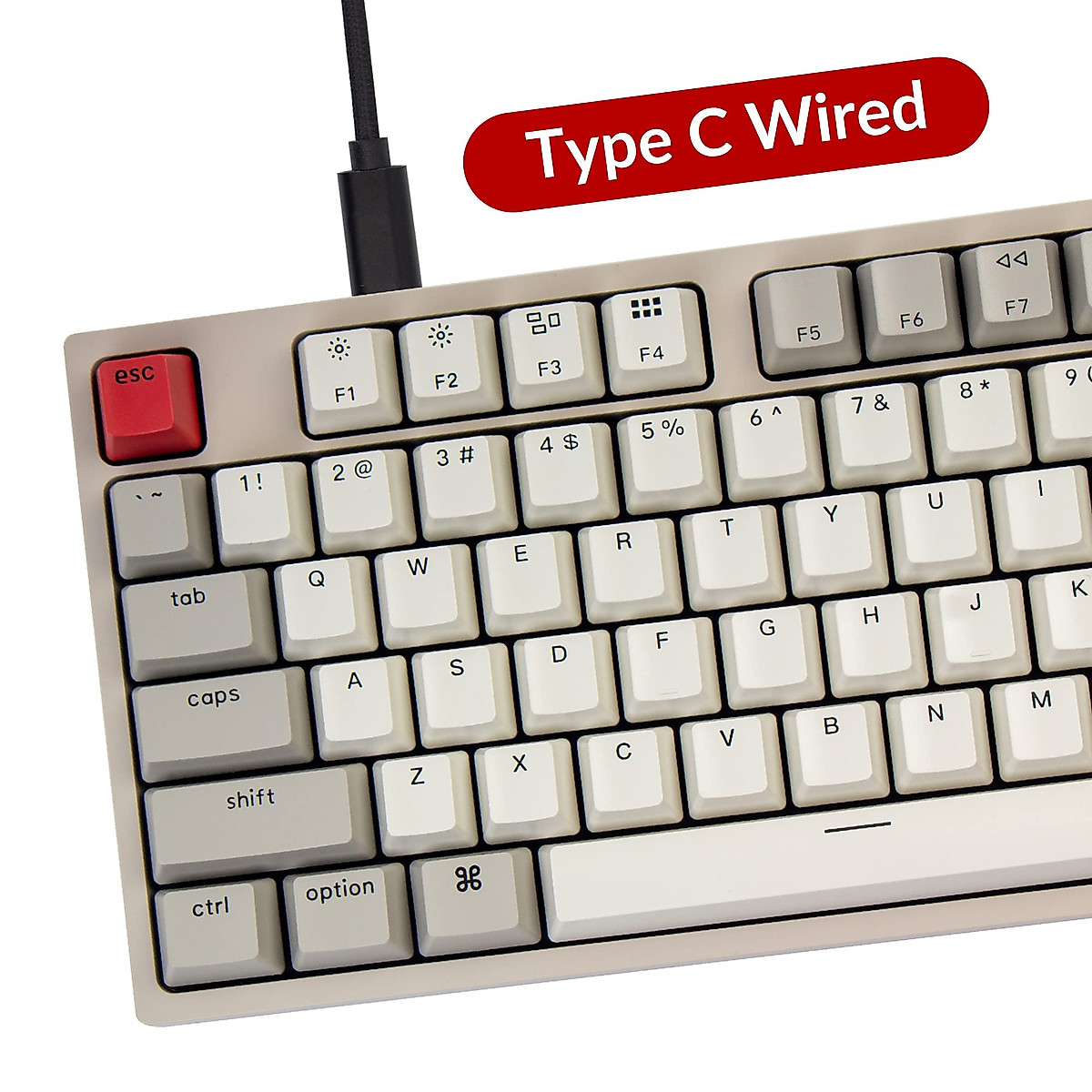 Keychron C1 Tenkeyless Mechanical Keyboard - Enhance Productivity