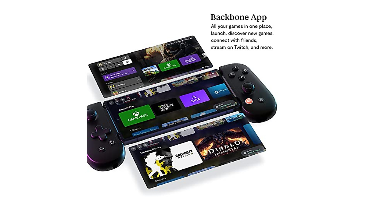 Backbone One Gaming Controller for Android & iPhone 15 | Turn Phone ...
