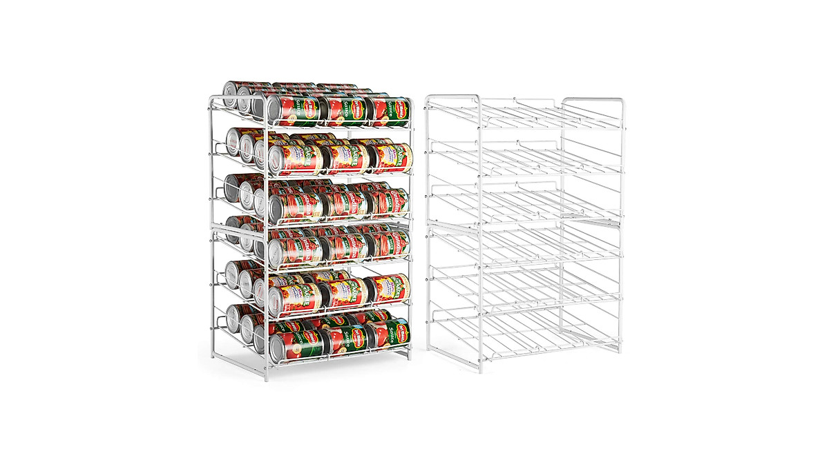 Auledio Stackable Can Rack Organizer for Kitchen & Pantry Storage