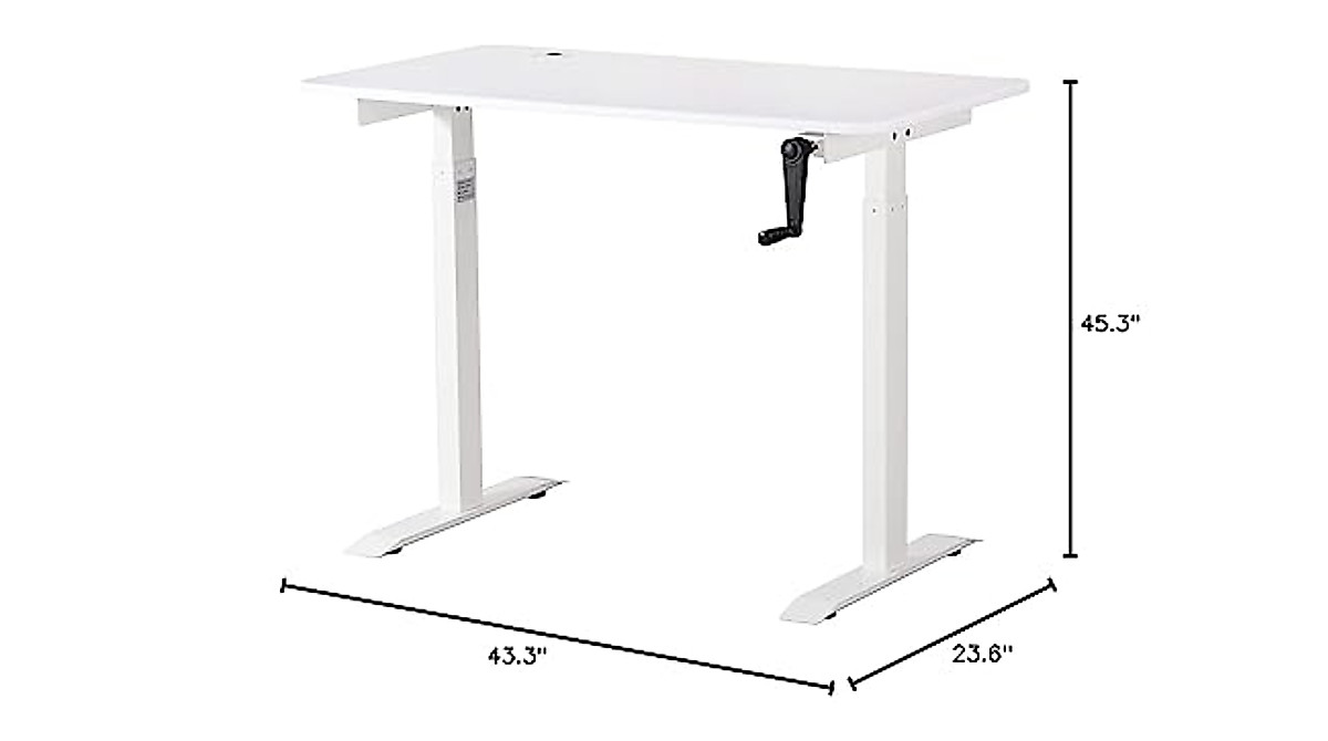 UNICOO Adjustable Height Standing Desk for Home Office
