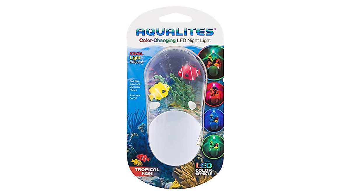 Jasco Tropical Aqualites LED Night Light - Color Changing Charm