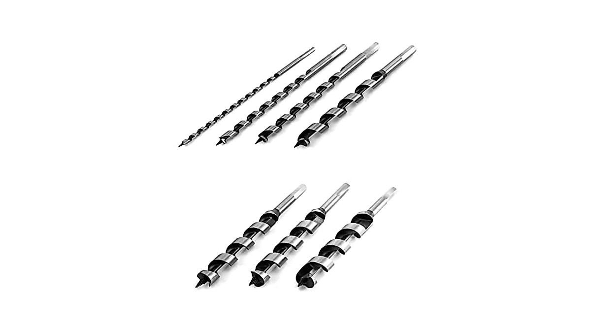 QWORK Wood Auger Drill Bits, 12mm X 400mm, Cuts Shallow And Deep Holes In Wood 1 Piece - View #7