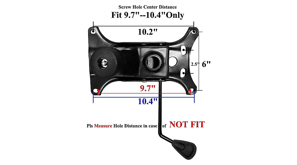 MySit Heavy Duty Office Chair Tilt Mechanism Replacement