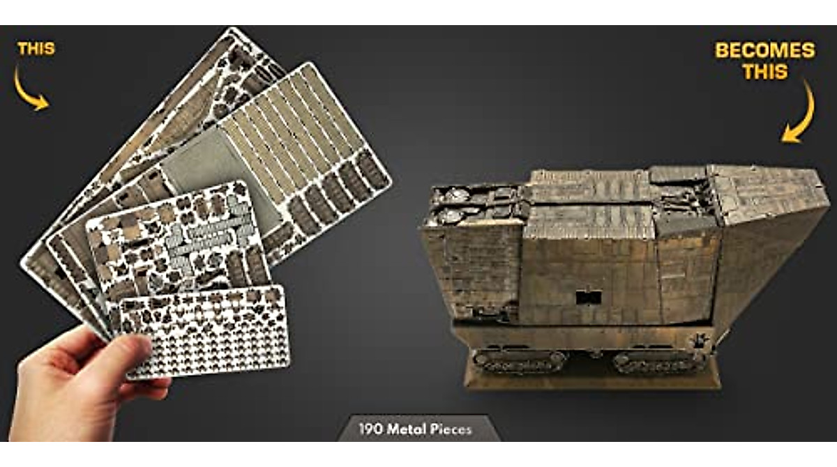 Star Wars Jawa Sandcrawler 3D Metal Model Kit