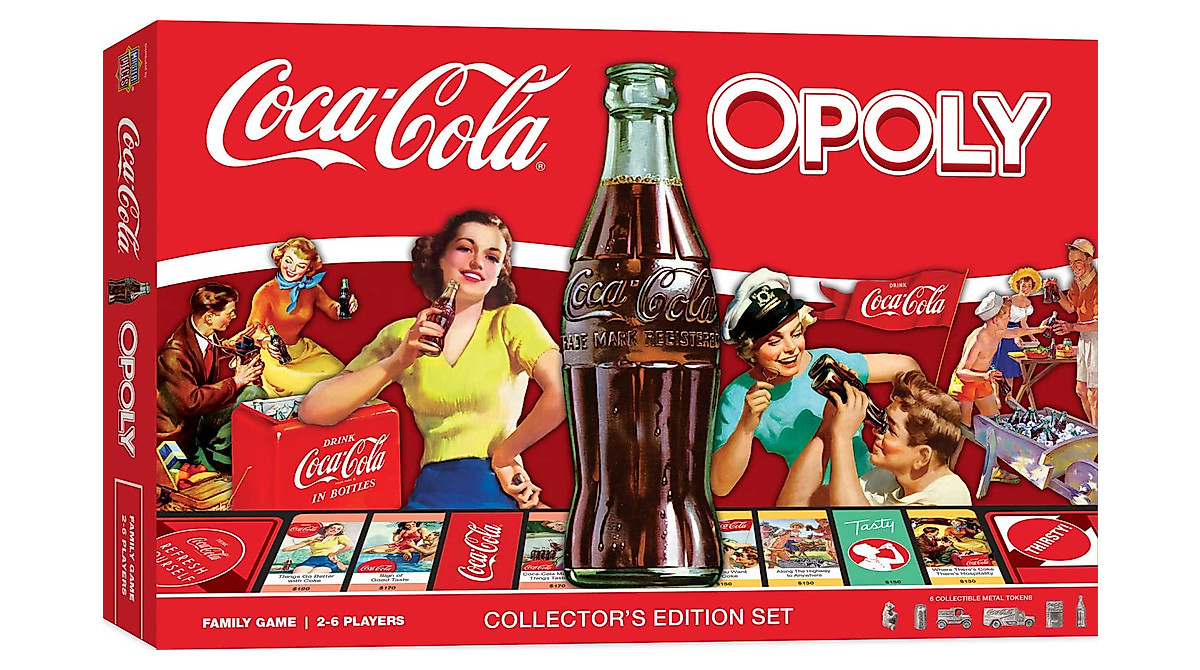 Coca-Cola Opoly: Official Board Game for Family Fun