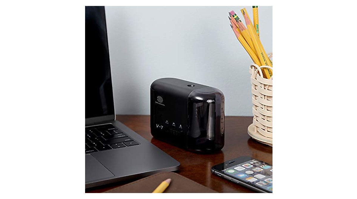 OfficeGoods Electric Pencil Sharpener - Perfectly Sharpens