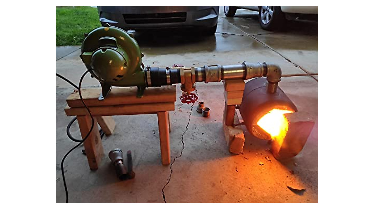 110V 250W Blacksmith Forge Blower with 125CFM Airflow | Durable & Precise
