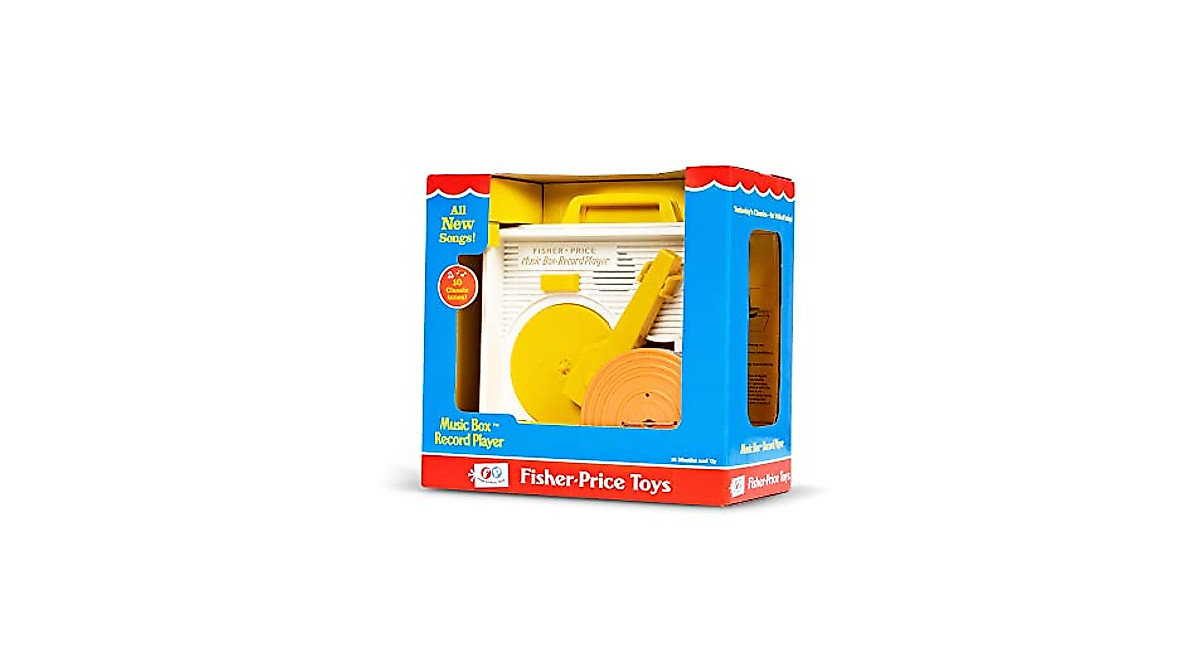 Fisher Price Classic Record Player - Retro Kids' Music Toy