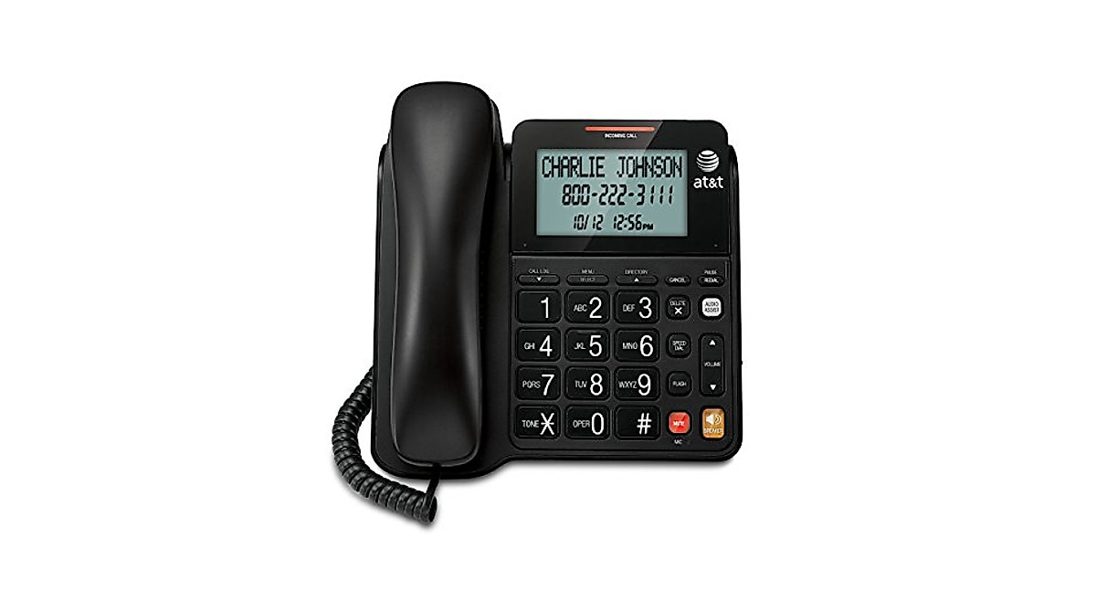 AT&T CL2940 Corded Phone with Large Display & Speakerphone
