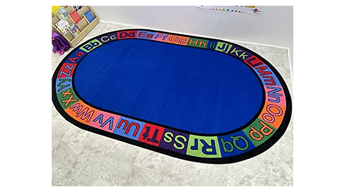 Alpha Circle Time ABC Rug - Bright & Cheerful Design