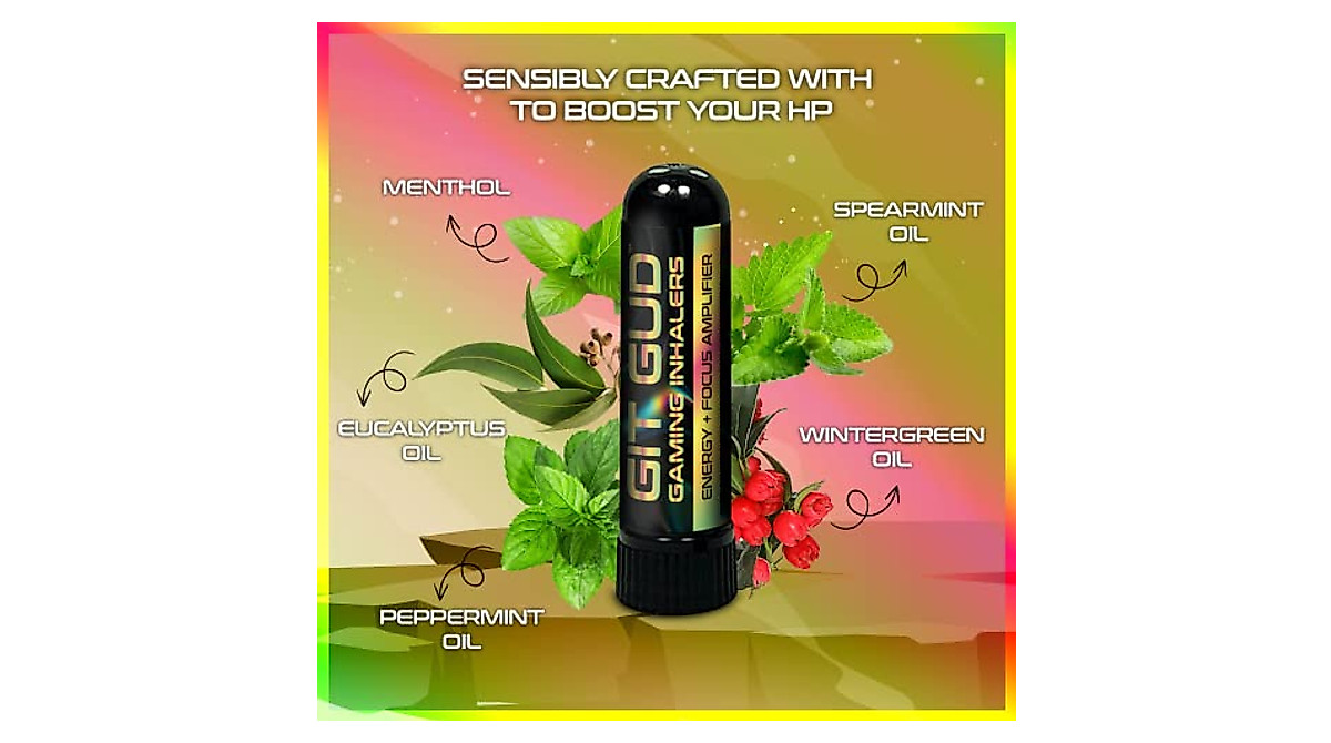 GIT GUD Gaming Vapor Inhaler | Boost Focus & Energy for Gamers