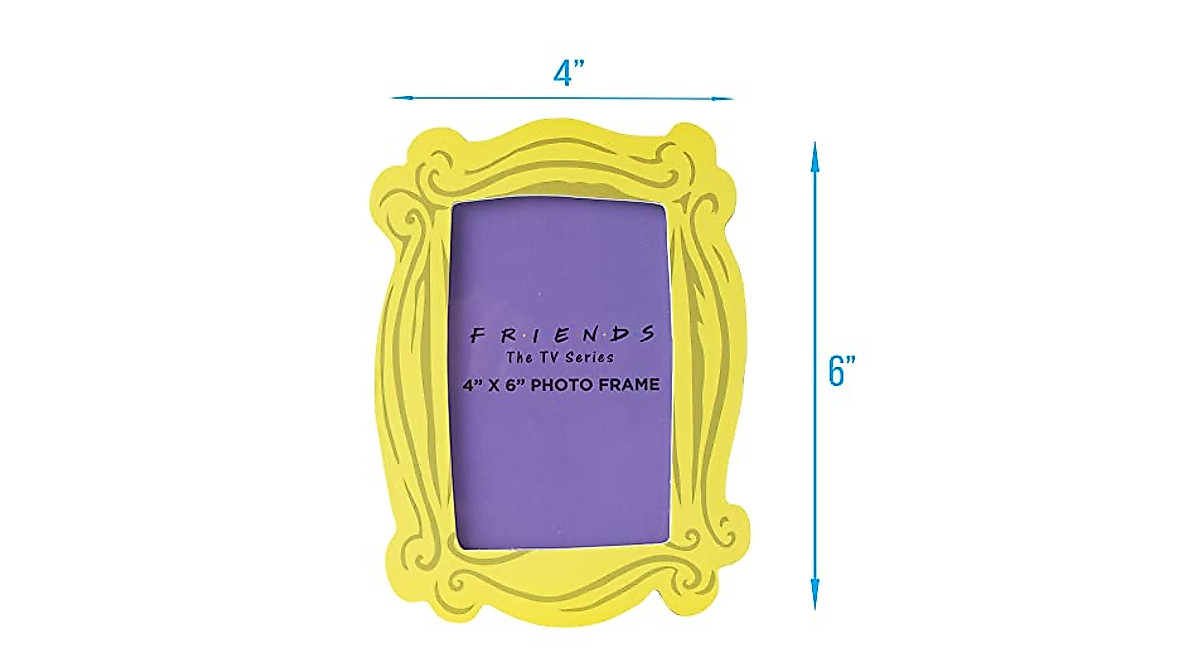 Friends Yellow Photo Frame 4x6 – Officially Licensed Memorabilia