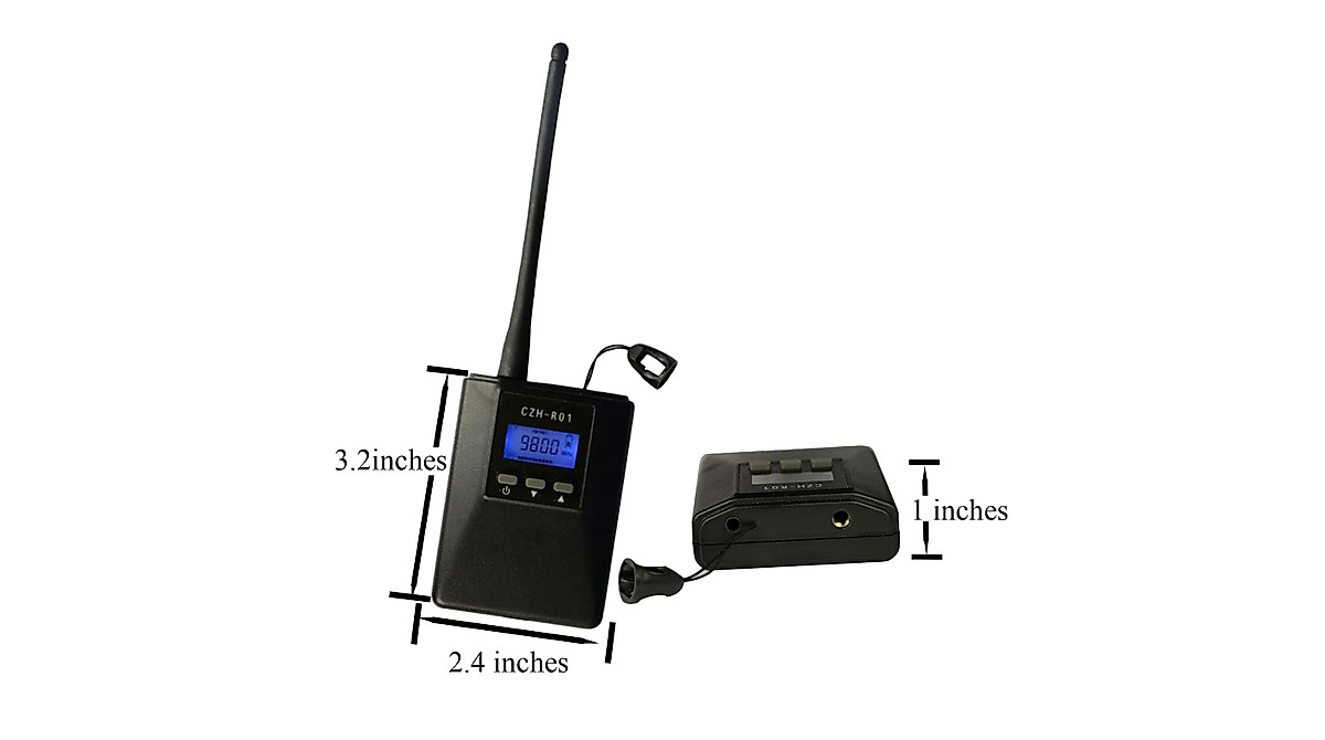Portable Stereo FM Receiver - High Sensitivity & Sound Quality