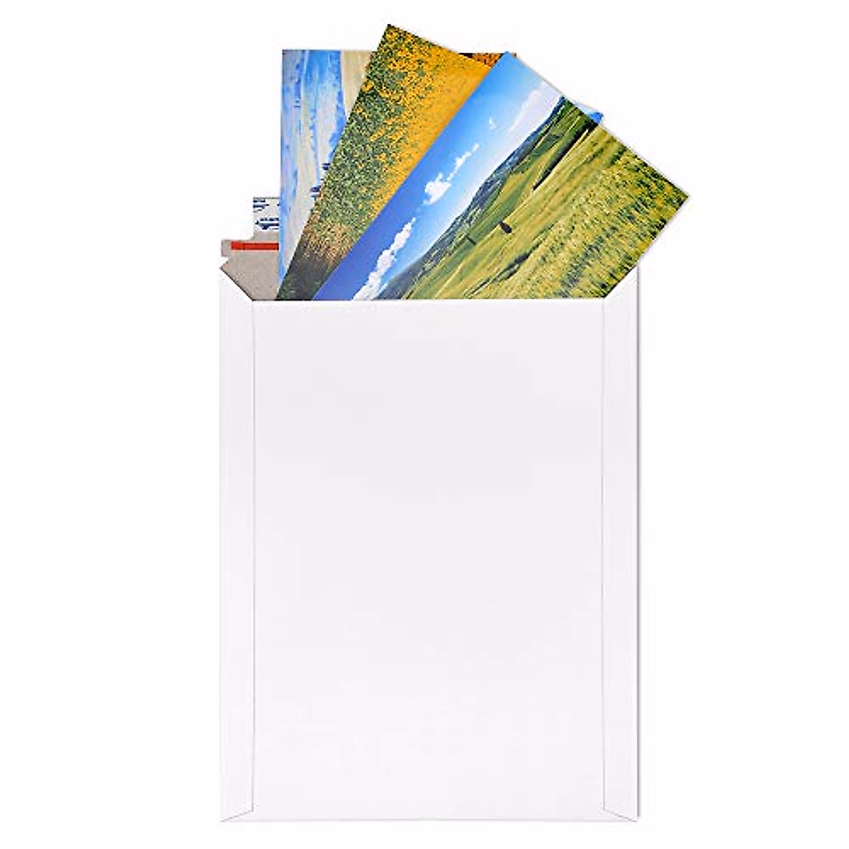 100 MAILERS 50 9x11,5, 25 Ea 6x8, 7x9 FOTO SOGGIORNO PIATTI - Foto 8