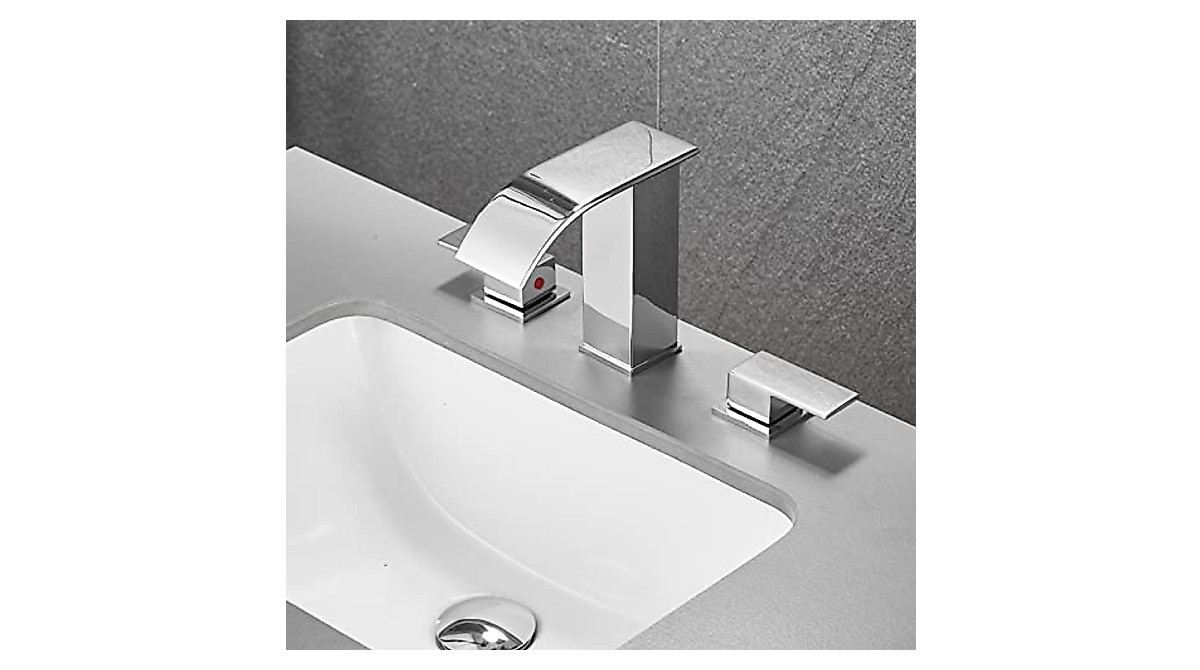 LOOPAN Widespread Bathroom Sink Faucet - Stylish & Durable