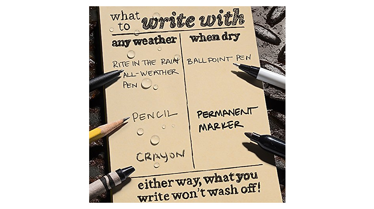 Rite in the Rain Weatherproof Notebook Kit - Write Anywhere