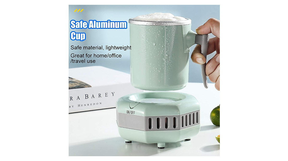 Normia Rita Beverage Cup Cooler: Instant Desktop Drink Chiller