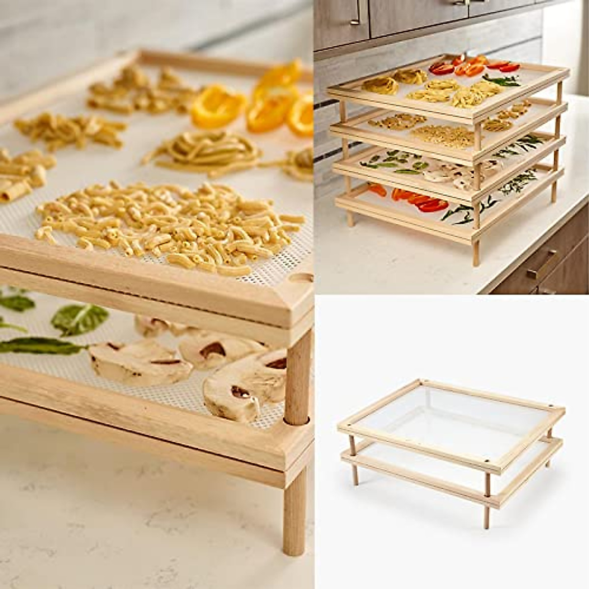 OWEMKIT Stackable Food Dryer - Durable Herb Drying Racks