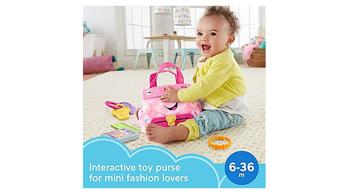 Fisher-Price My Smart Purse: Interactive Baby Toy 6-36 Months