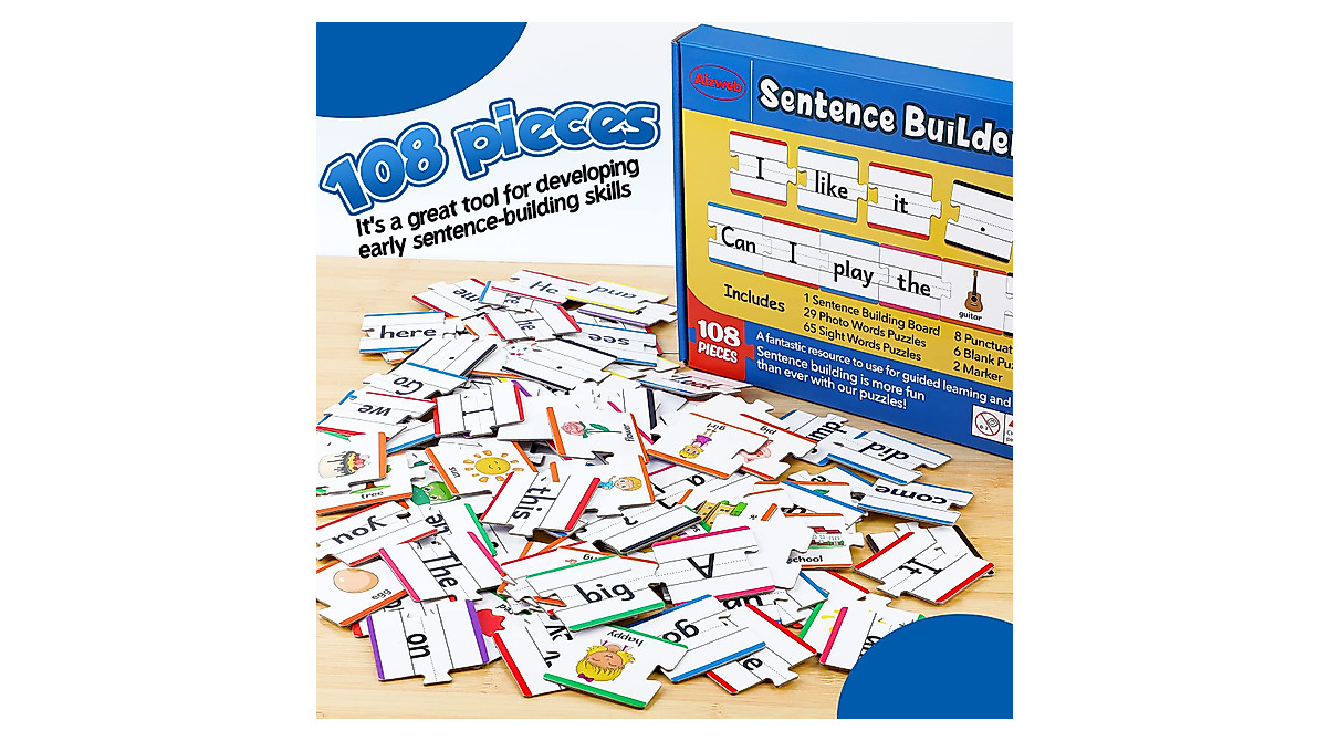 Aizweb Sentence Building & Sight Word Games for Kindergarten to 2nd Grade