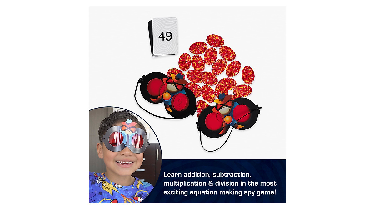 Super Math Spy Board Game for Kids 8-12 | Fun Educational Math Game