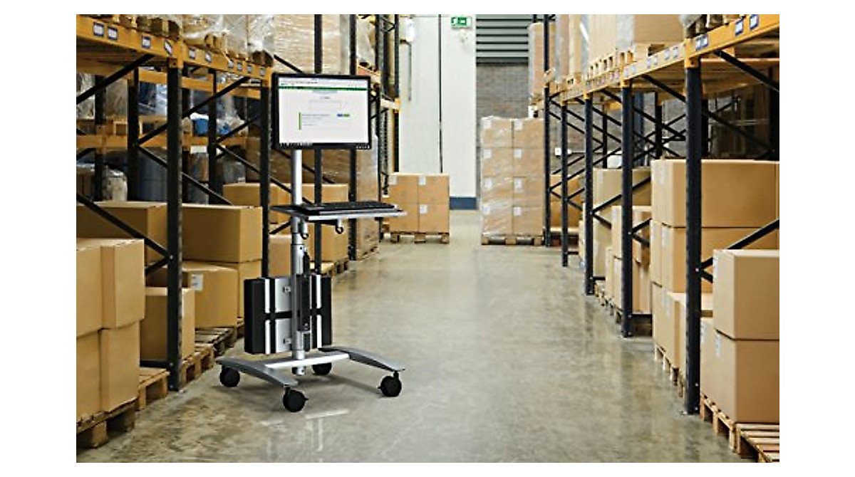 Balt 27614 Sit-Stand Mobile Workstation Cart
