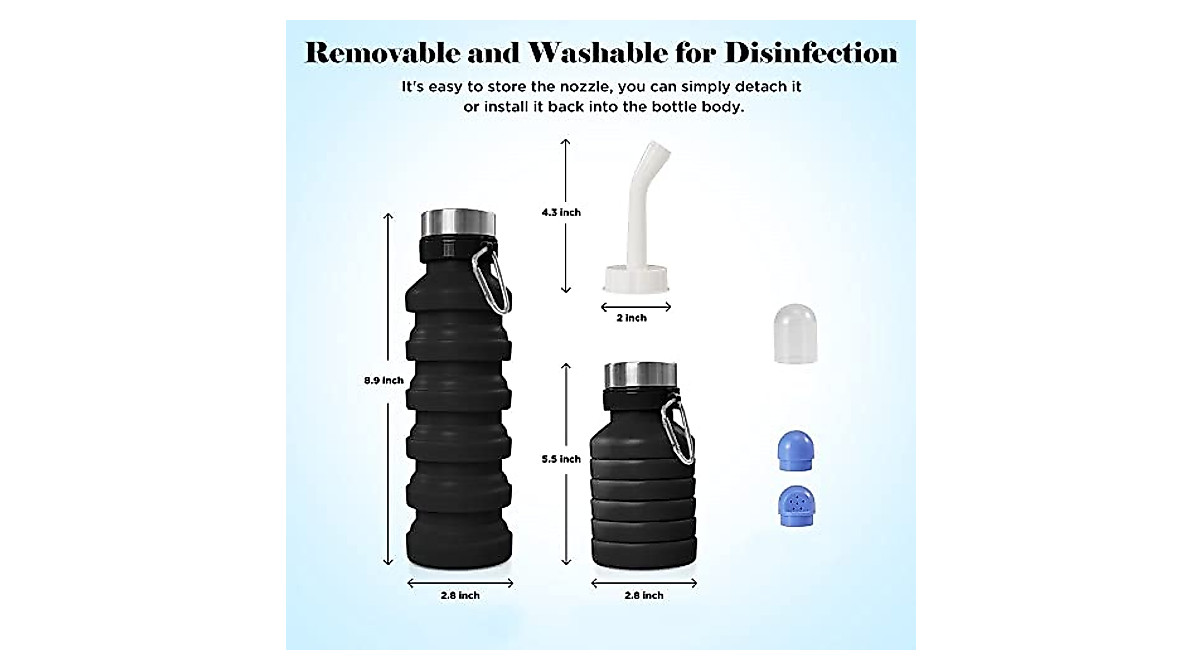 Portable Peri Bottle for Postpartum & Travel Personal Hygiene
