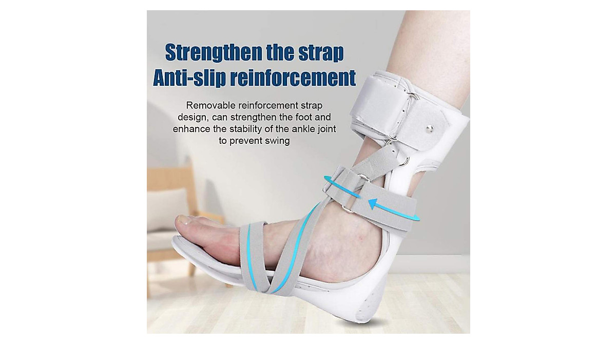 Adjustable Foot Drop Splint for Pain Relief & Support