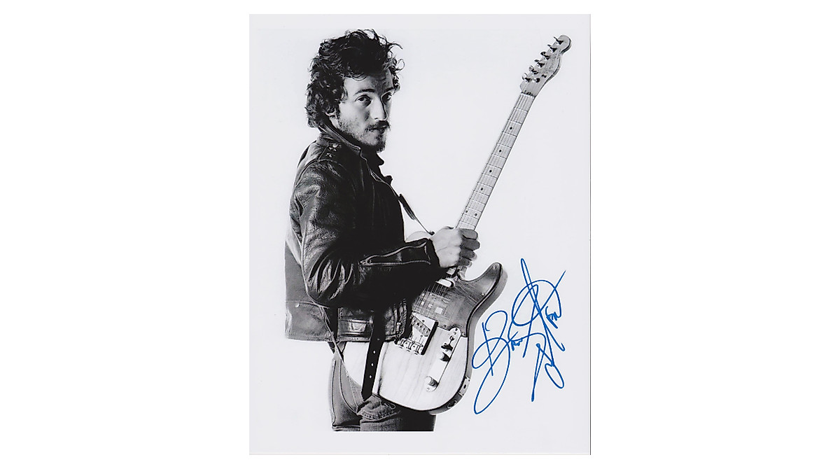 Bruce Springsteen Autographed Photo – 8x10 Glossy Print by Kirkland