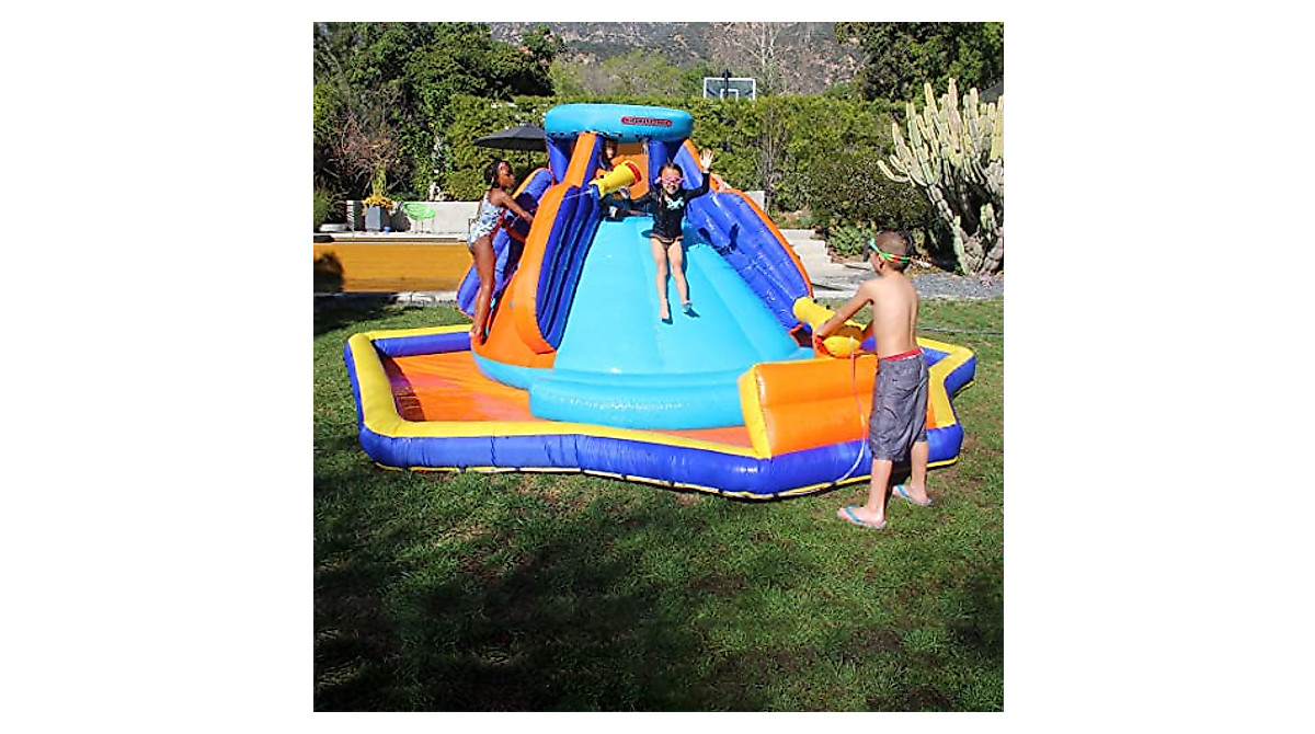Sportspower Inflatable Water Slide - Durable Backyard Water Fun