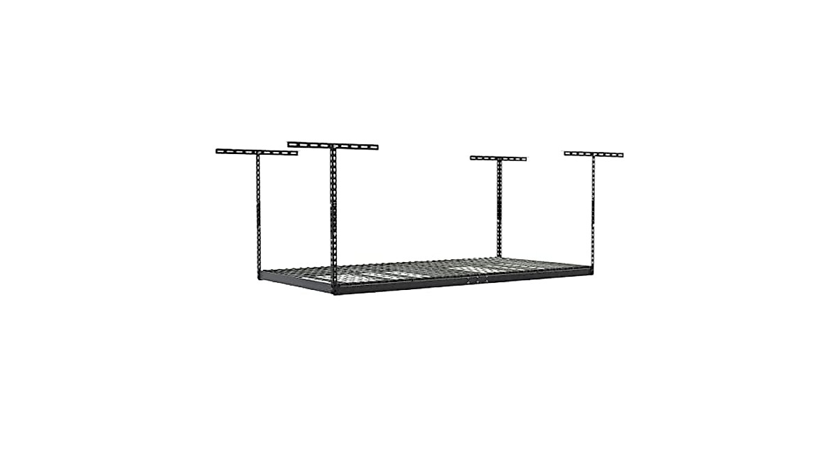 MonsterRAX 4x8 Overhead Garage Storage Rack - Organize Now