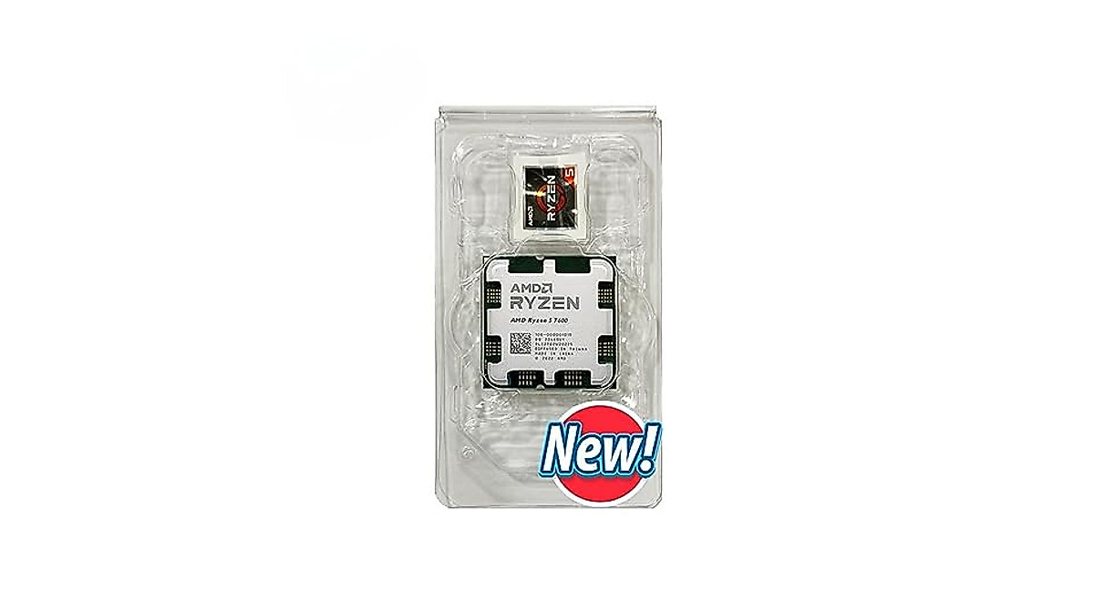 AMD Ryzen 5 7600 Novo CPU R5 7000 Series with Radeon Graphics