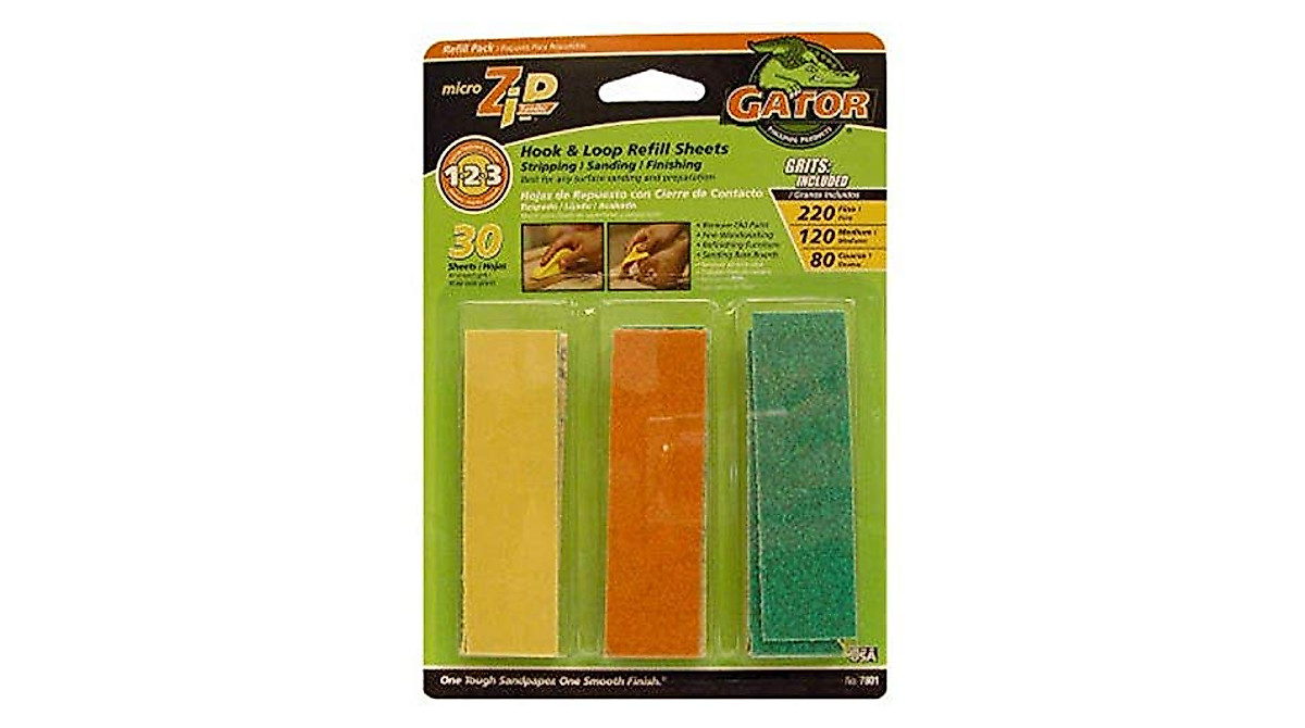 ALI Industries Micro Zip Sander Refill - Assorted Grits
