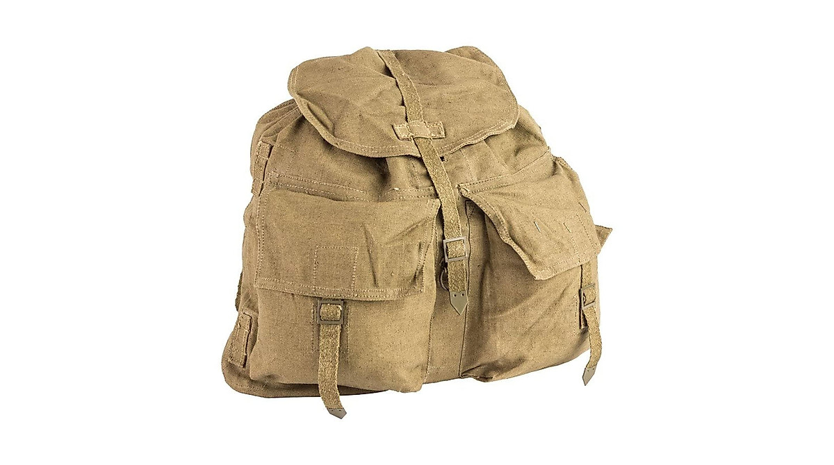 Czech Army Vintage Backpack - Rugged Retro Rucksack