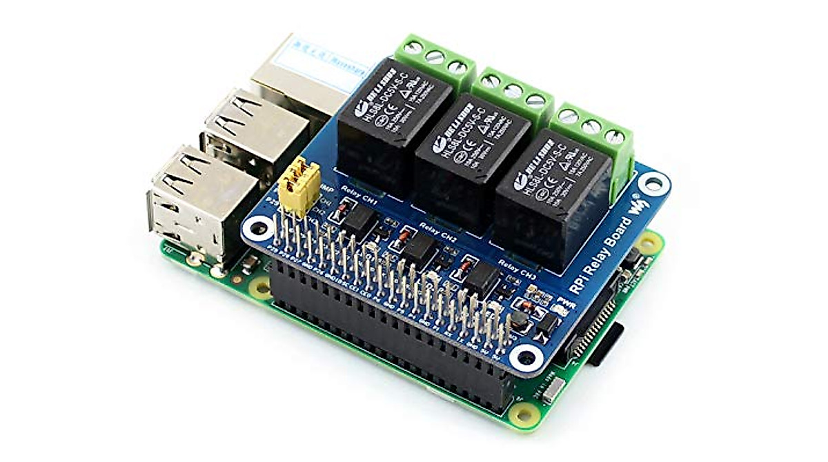 wWaveshare RPi Relay Board - Control High Voltage Devices