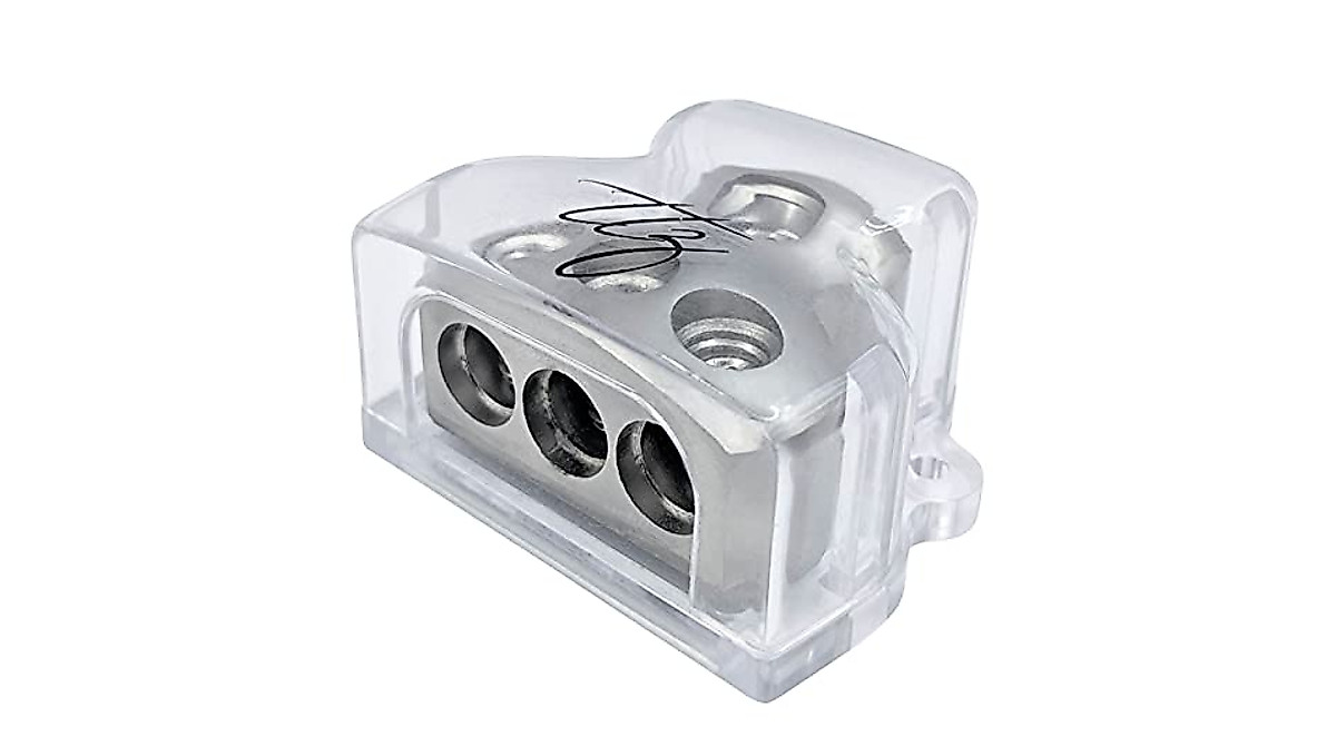 Stromverteiler Block 1x0GA Zu 4x4GA - Auto Audio Power Distribution