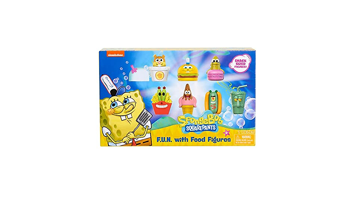 SpongeBob Fun with Food Figure Set - Kids' Toy Delight