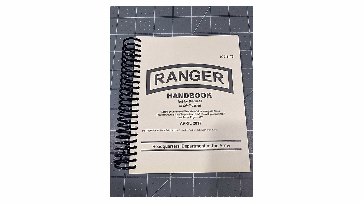 Waterproof Ranger Handbook - Pocket Size Military Field Guide